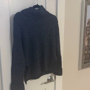 LOFT navy blue  Turtleneck Sweater size XSP